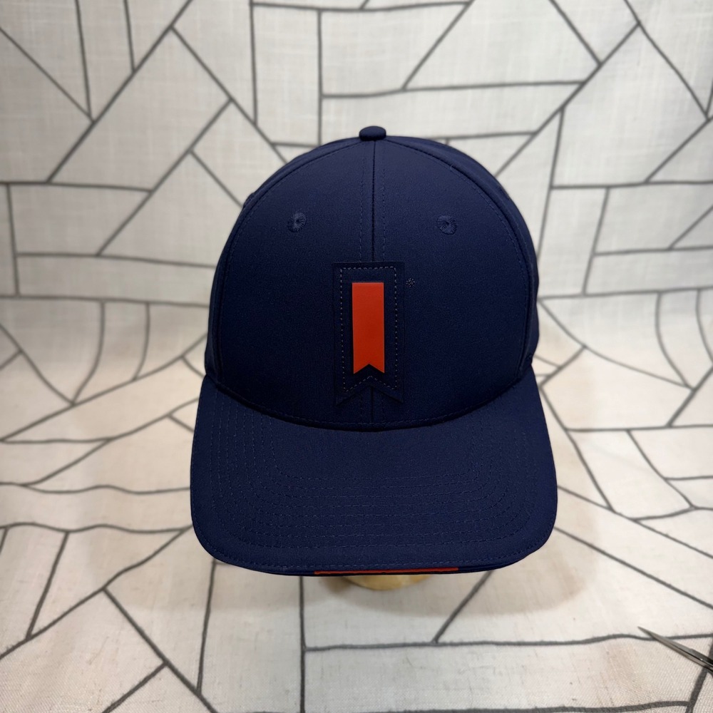 Michelob Ultra Golf Hat OSFM Navy Blue Adjustable Performance Baseball Cap